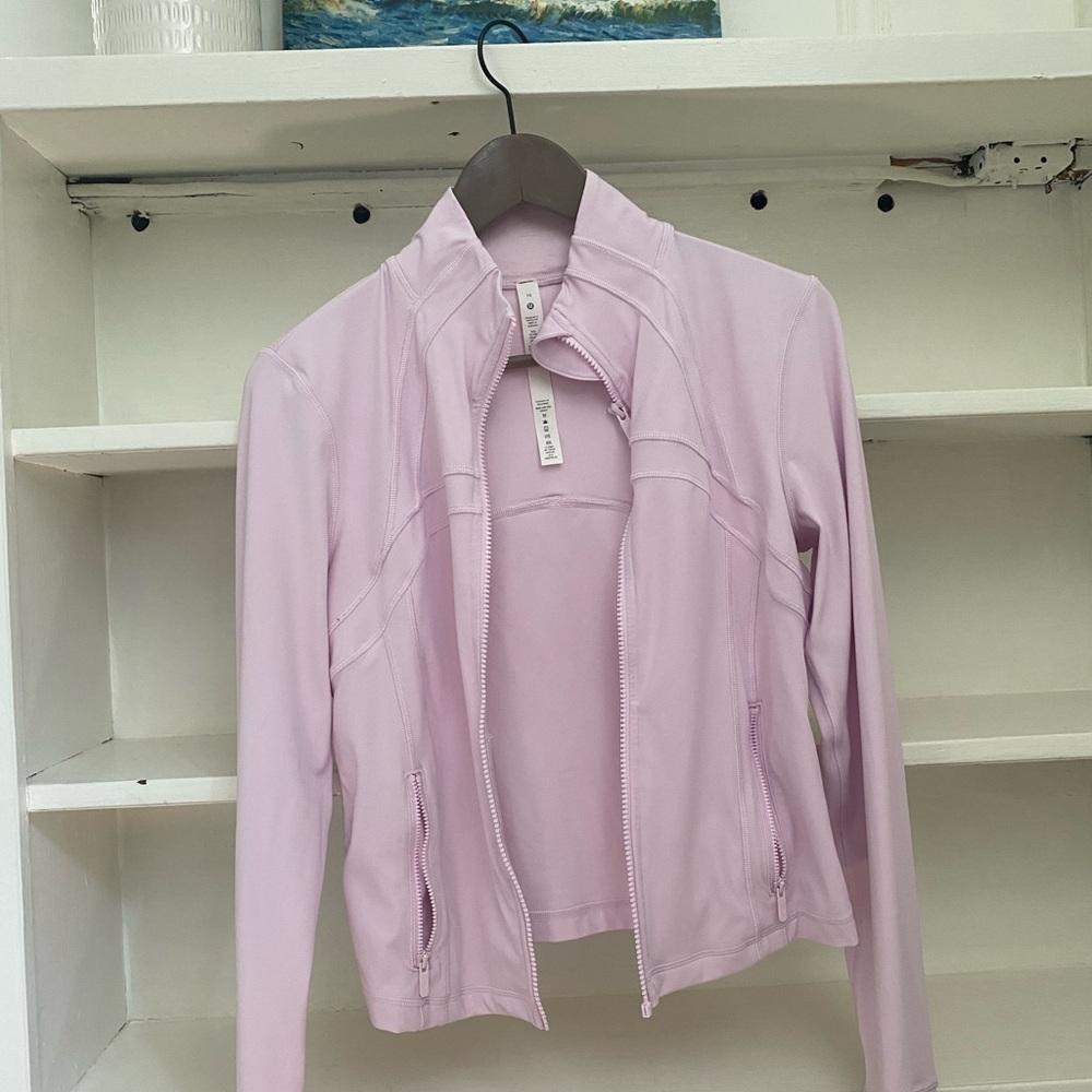 Lululemon Athletica Light Pink Define Jacket
